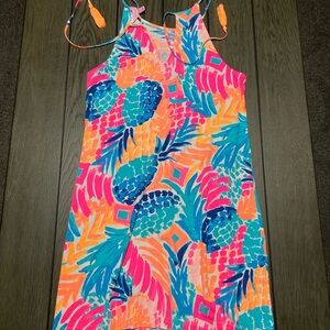 EUC Lilly Pulitzer Pineapple Print Mini Dress